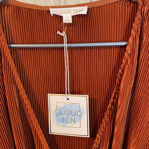 Burnt Orange Romper - Picture 4 of 9